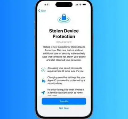 湄潭苹果授权维修店分享被盗设备保护功能开启方法 