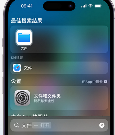 湄潭apple维修中心分享iPhone文件应用中存储和找到下载文件 