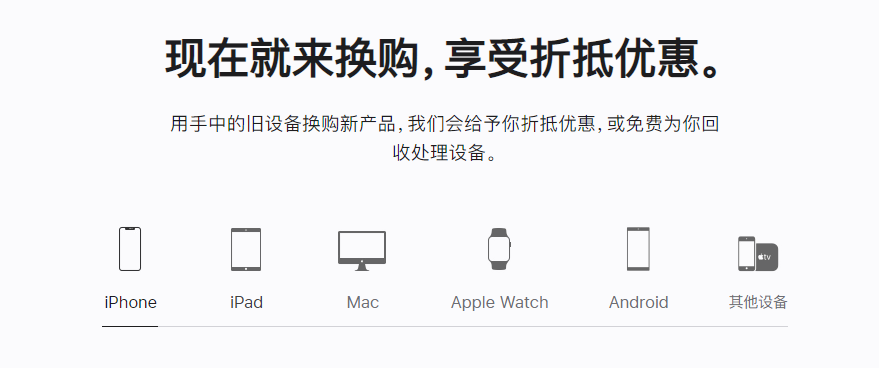 湄潭苹果手机维修分享iPhone以旧换新的去处 