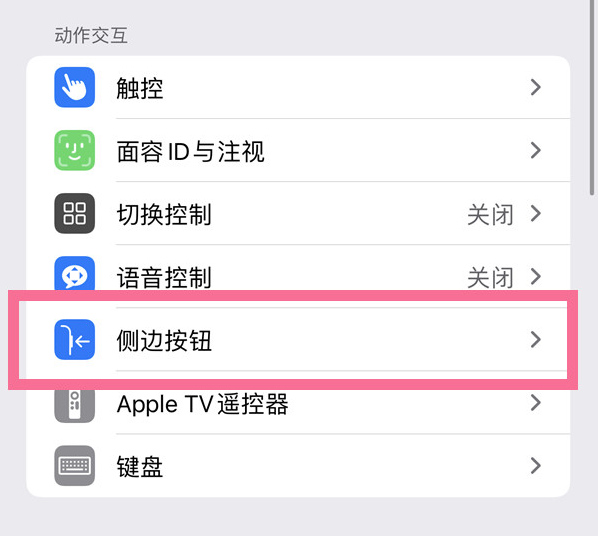 湄潭苹果14维修店分享iPhone14 Plus侧键双击下载功能关闭方法 