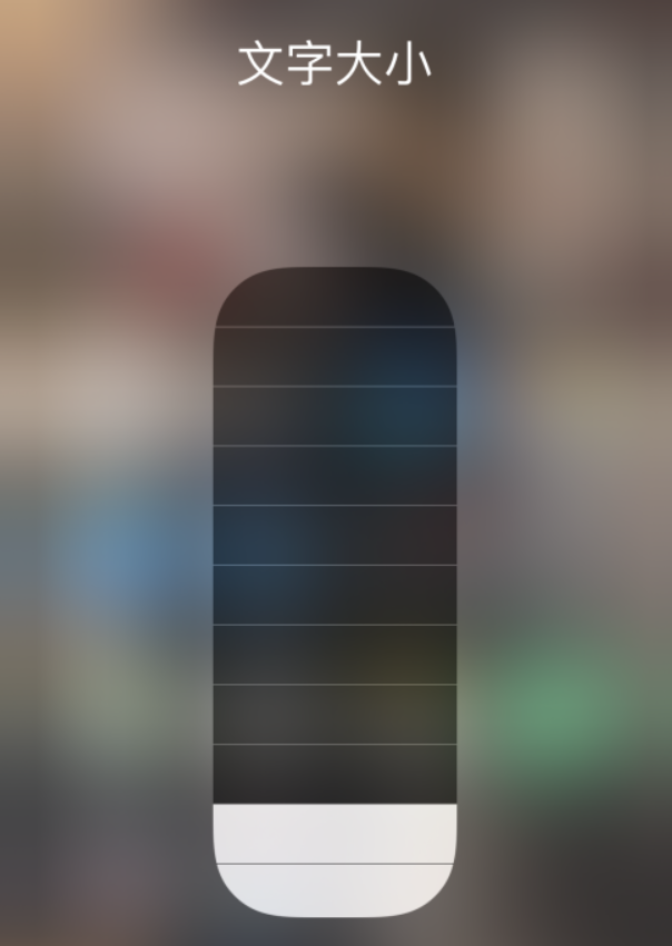 湄潭苹果手机维修分享小技巧：在 iPhone 控制中心快速调节字体大小 